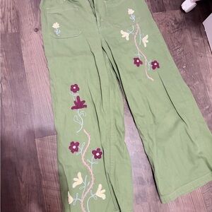 We The Free Free people Summer Bloom Jeans Size 30